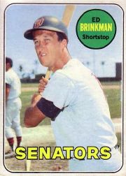 1969 Topps Baseball Cards      153     Ed Brinkman